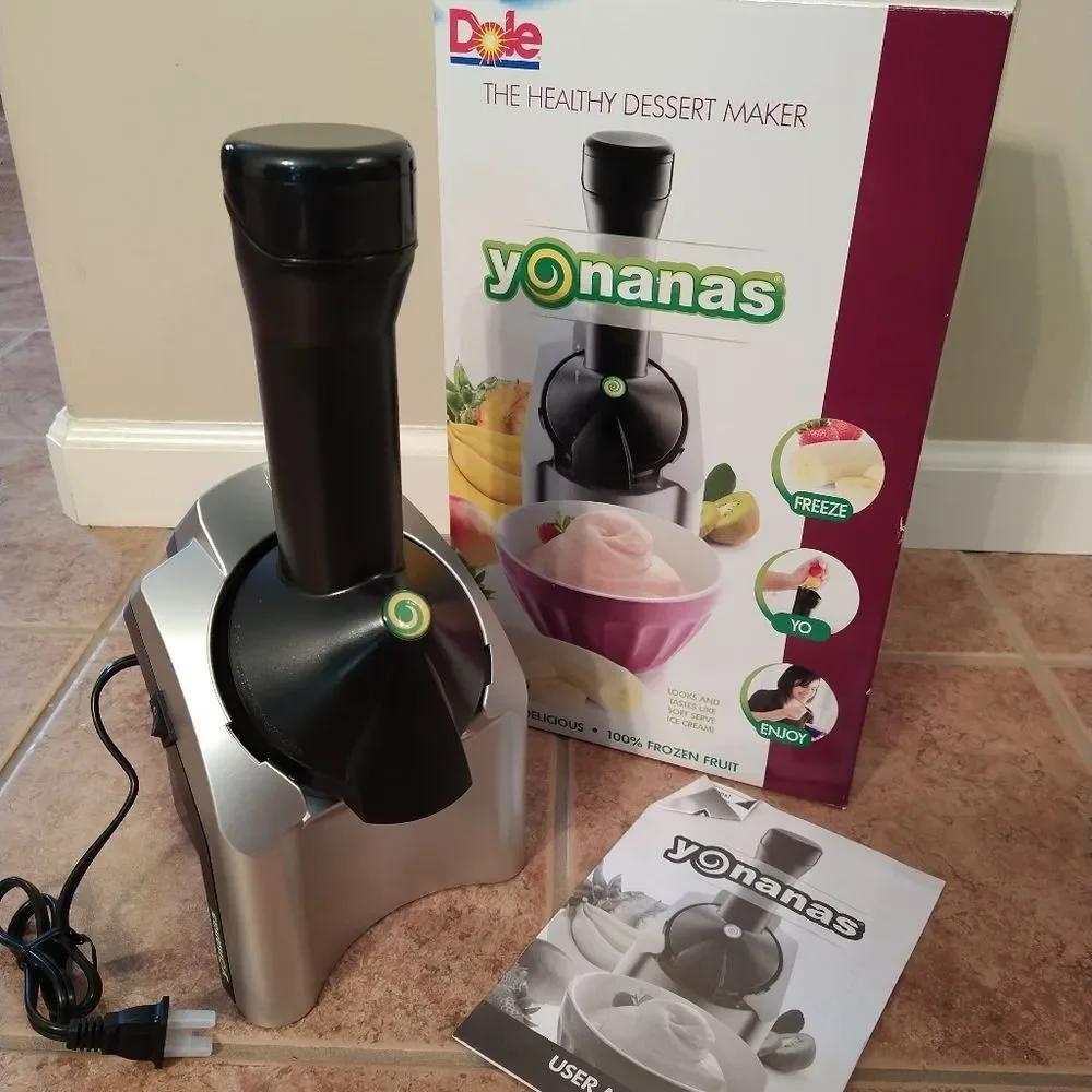 New Dole Yonanas Healthy Ice Cream Treat Maker